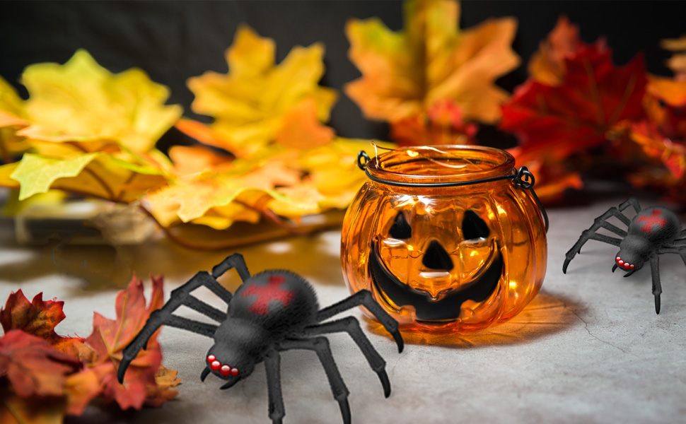 candle holders for halloween