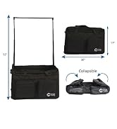 Large rolling duffel suitcase luggage rack 52 inch fold for storage collapsible garment rack