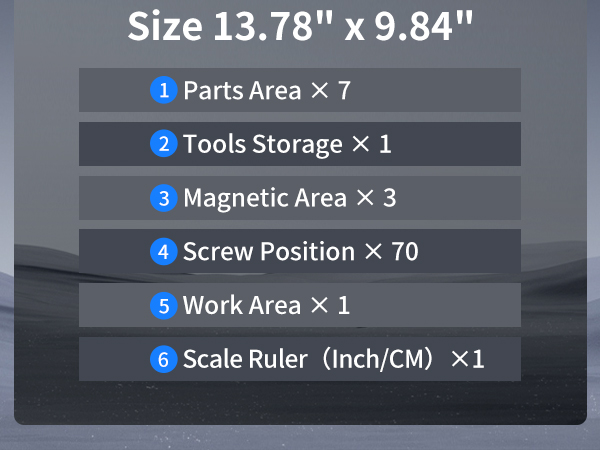 silicone work mat
