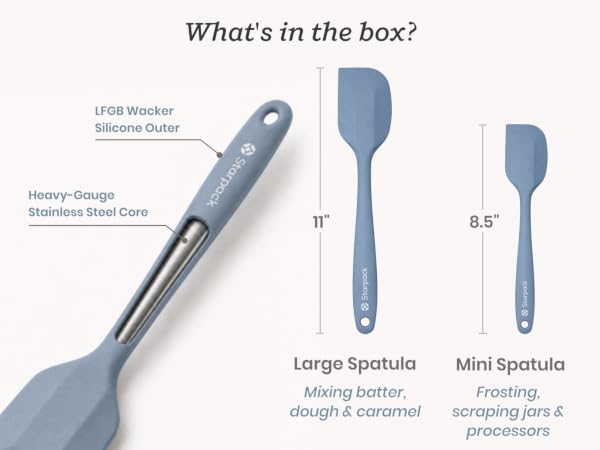 Scrape n Stir 4pc Spatula set