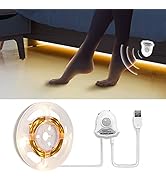 Motion Activated Under Bed Lights, LED Strip Motion Sensor Night Light Bedside Lamp Illumination ...