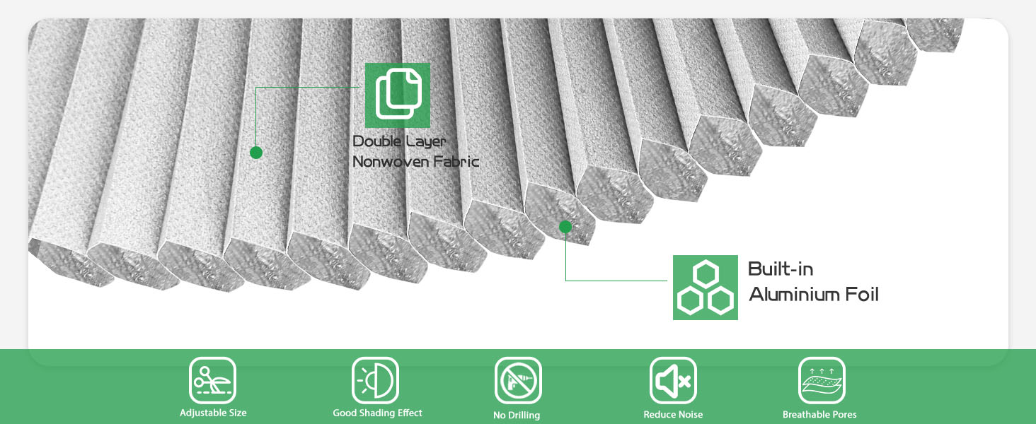 Arch Window Shade Blackout Cellular Shades