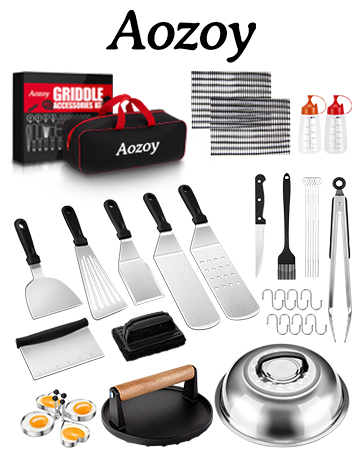 BBQ Grill Griddle Accessories Set