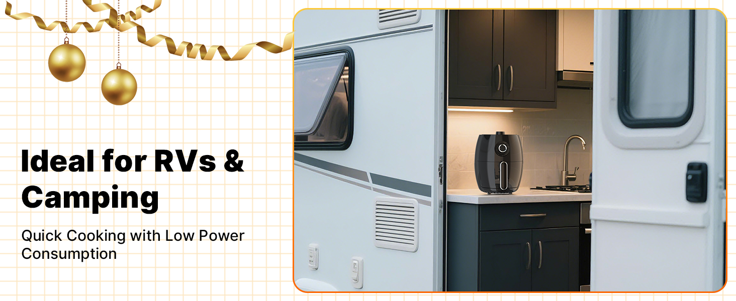 small air fryer small airfryer mini air fryer oven compact air fryer 2 people air fryer basket black