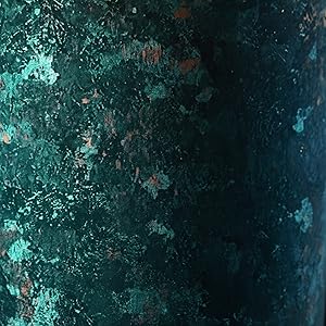 KOYASU 1668C crystallized titanium texture. Raw uncoated metal surface, no peeling paint.