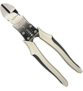 BOOSDEN Wire Cutters Heavy Duty with Wire Stripper Crimper,Diagonal Cutters,8 inch Side Cutters w...