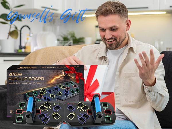Push Up Board 7-In-1 Workout Equipment With Square Slots