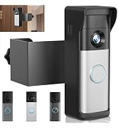 Anti-Theft Doorbell Mount Compatible with Ring Newest 2026 Battery Doorbell/Plus/Pro, No Drill Wi...