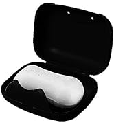 Vonpri Soap Holder Container, Portable Bar Soap Saver Scrubber Case for Bathroom and Kitchen (Black)