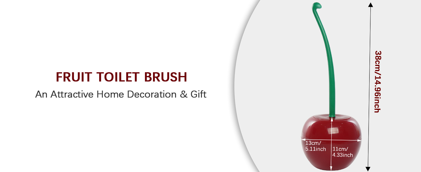 Anikia cherry toilet brush