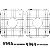 Tighall 2pcs Sink Protectors Stainless Steel Sink for Kitchen 14 x 12 inch,Grid Sink Bottom Prote...