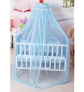 Cdycam Baby Infant Toddler Bed Dome Cots Mosquito Netting Hanging Bed Net Mosquito Bar Frame Pala...