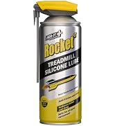 Rocket TT Treadmill Silicone Lubricant Spray 13.5oz (400ml) | 100% Silicone Gym Equipment Lube, R...