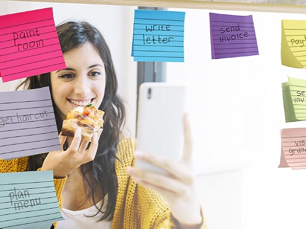 sticky notes