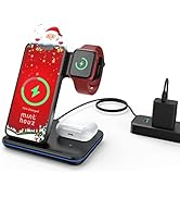 Minthouz 3 in 1 Wireless Charger, 18W Fast Wireless Charging Station for Multiple Devices Apple W...