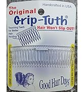 Good Hair Days Grip-Tuth Shorty Comb - Shorty Side Comb For Hair Decorative & Hair Styling - Hair...