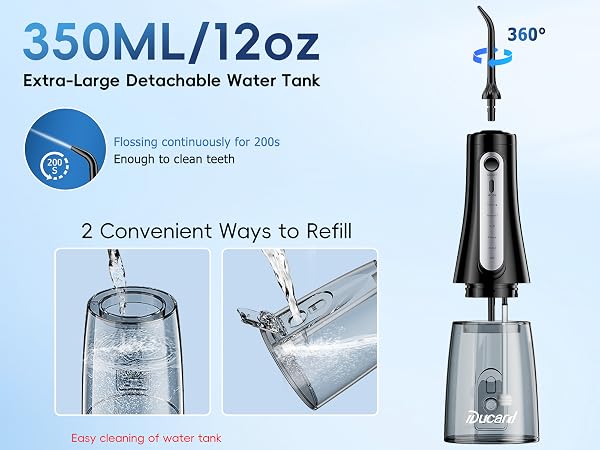 water flosser cordless