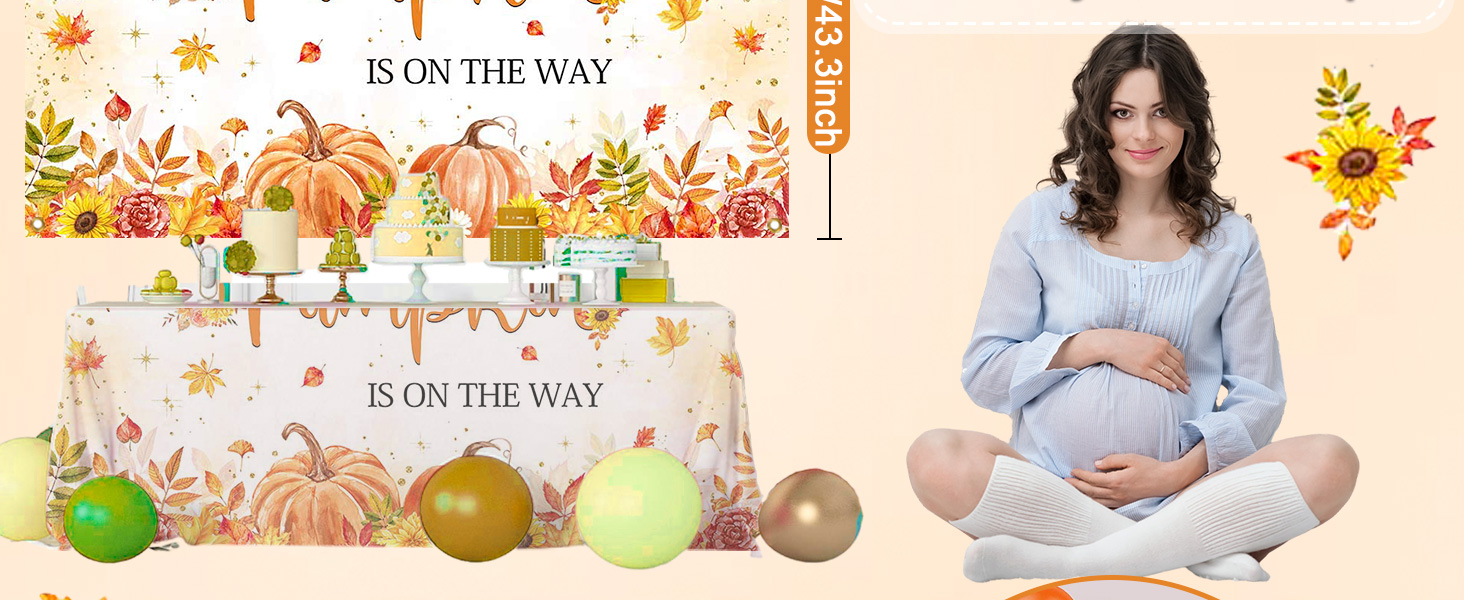 little pumpkin baby shower decorations