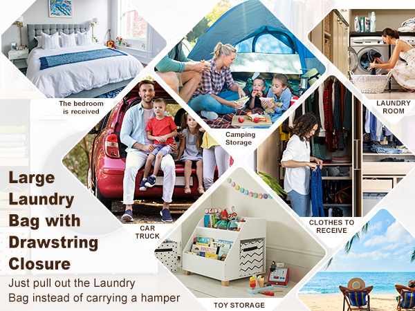 Dirty Laundry Bag for Traveling