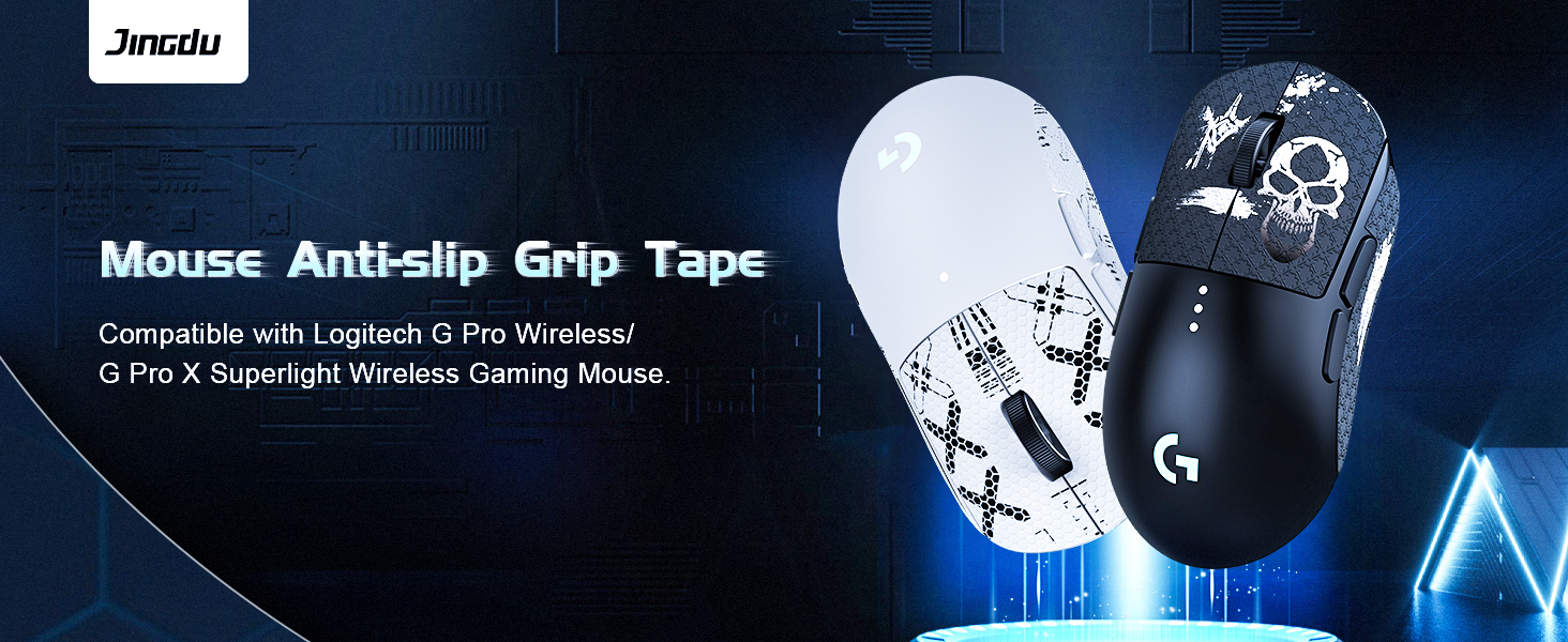gaming mouse grip tape compatible with logitech g pro wireless mouse
