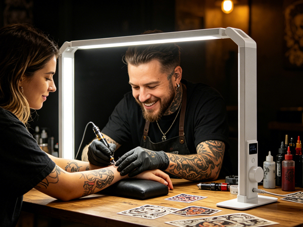 nail desk lamp for tattoo