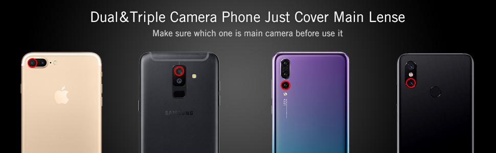 only for main lens
