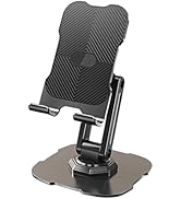 Seaciyan Phone Stand, Foldable and Rotatable Adjustable Cell Phone Holder for Desk, Compatible wi...