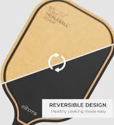 Elihome Pickleball Charcuterie & Cutting Board, Pickleball Gifts for Women Men, Wood Fiber, Paddl...