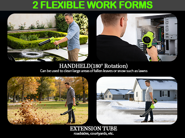 Handheld leaf blower