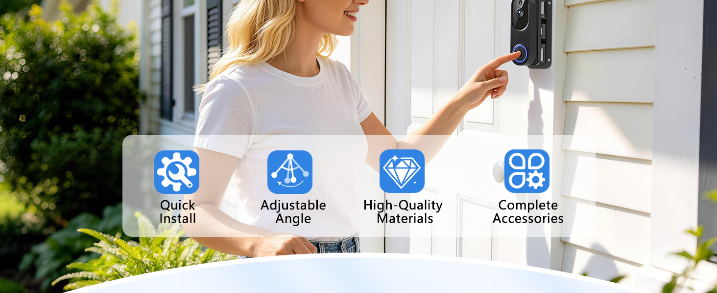 adjustable Orbitell doorbell mount