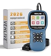 V860 Scanner for Car and Trucks, OBD2 Diagnostic Tools and Code Reader for Engine Check, Battery ...