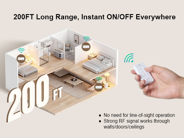 outlet remote control wireless
