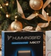 HUMMINGBIRD MK17 DualPro Foil Shaver & Beard Trimmer for Men – Gold Titanium Blades, Turbo Shavin...