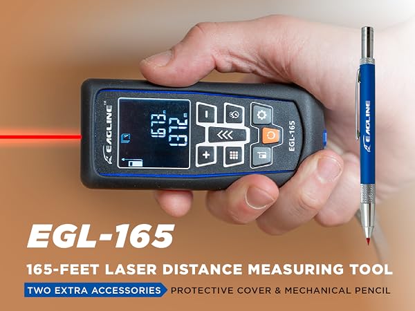EGL165 165-FEET LASER DISTANCE MEASURING TOOL
