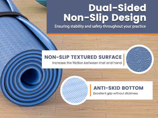 Dual-sided Non-Slip design