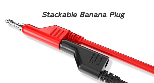4mm Stackable Banana Plugs