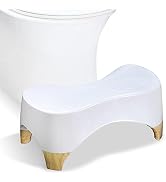 Toilet Stool Poop Stool for Squatting,Toilet Step Stool for Adults,Toilet Squat Stool for Bathroo...
