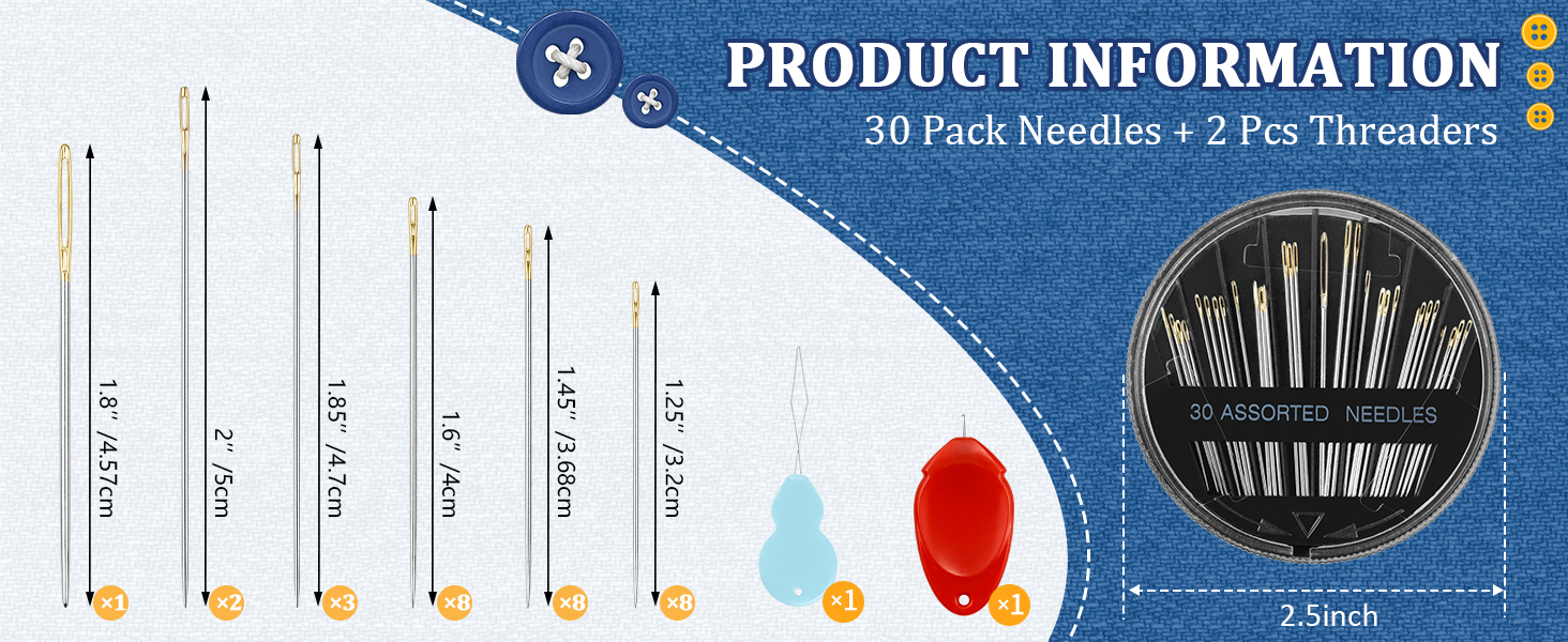 sewing needles
