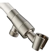 Metal Shower Head Holder for Hand Held Showerhead, Adjustable Bracket, Shower Arm Adapter, Univer...
