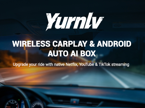 wireless carplay adapter apple iphone tiktok netflix youtube ai magic box
