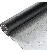 VELIMAX Static Cling Total Blackout Window Film Privacy Black White Window Cover Removable Window...