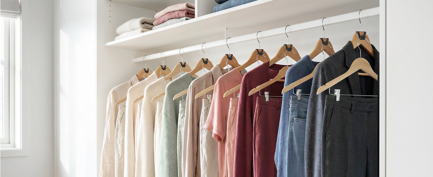 bedroom organizer preventing wrinkles and keeping the wardrobe always clean and orderly