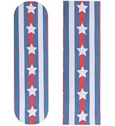 ZUEXT Patriotic Skateboard Grip Tape 9" x 33", 2Pack American Flag Bubble Free Waterproof Scooter...