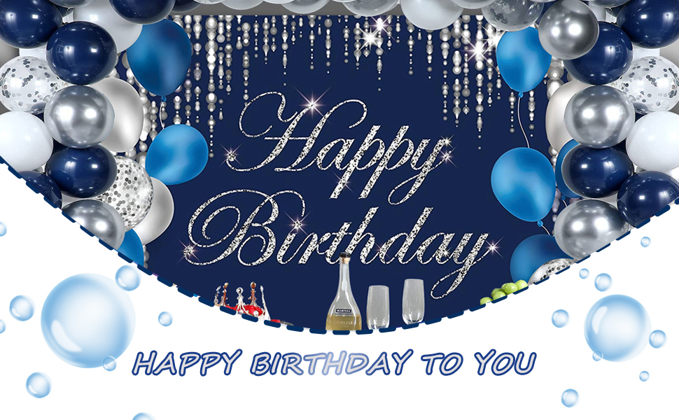 Birthday Backdrop Banner
