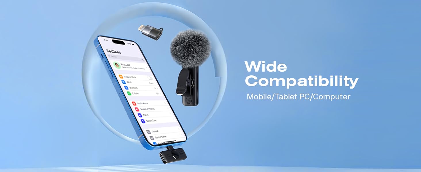 wireless lavalier microphone
