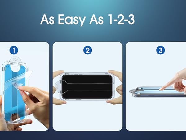 iPhone screen protector 2024 6.1"