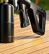 WANBRO Propane Torch with Adjustable Flame, Powerful Blow Torch Flamethrower for Grilling, Steak ...