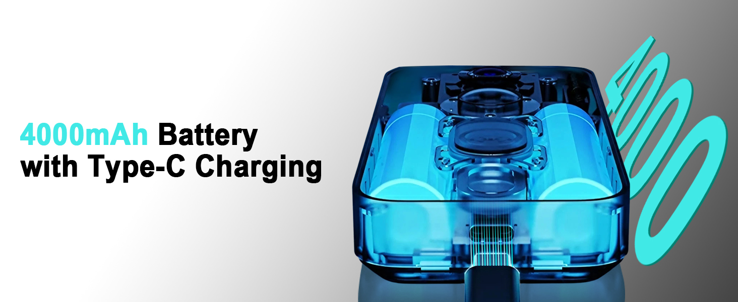 4000 mAh Battery