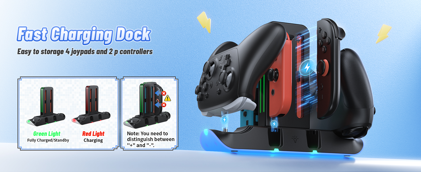 switch 2 pro controller charging dock