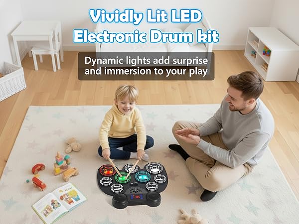 electric drum set for kids